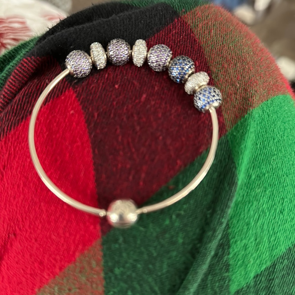 Pandora bangle bracelet.